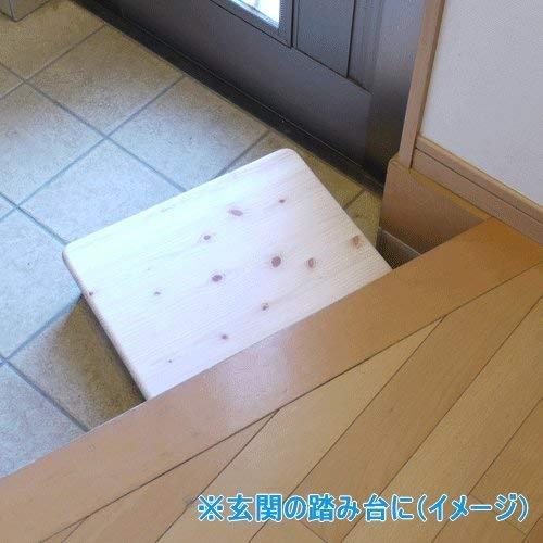 檜のステップ昇降台（室内で簡単運動DVD付/昇降運動管理シート付/日本製木製踏み台） 