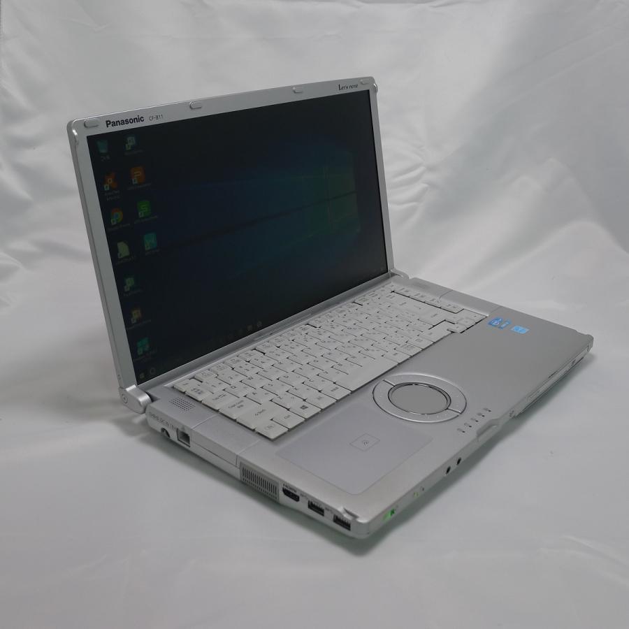 Panasonic Let's note CF-B11 Core i3 8GB HDD320GB DVD-ROM 無線LAN