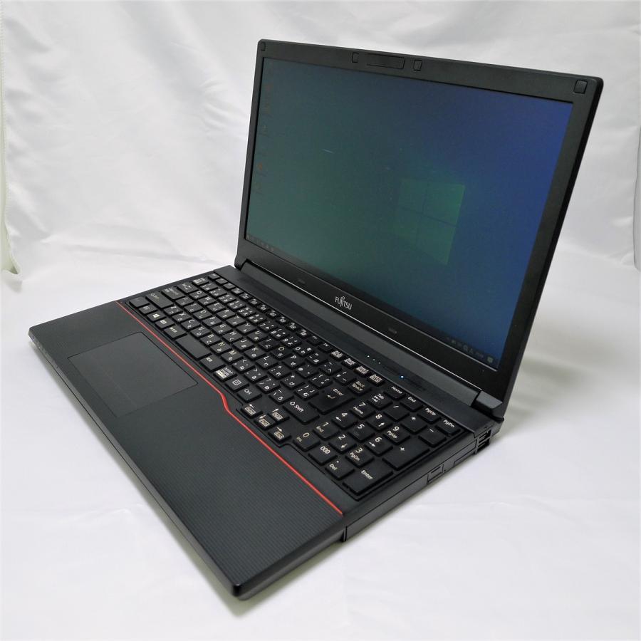 FUJITSU LIFEBOOK A744 Celeron 4GB 新品SSD2TB DVD-ROM テンキー 無線LAN Windows10