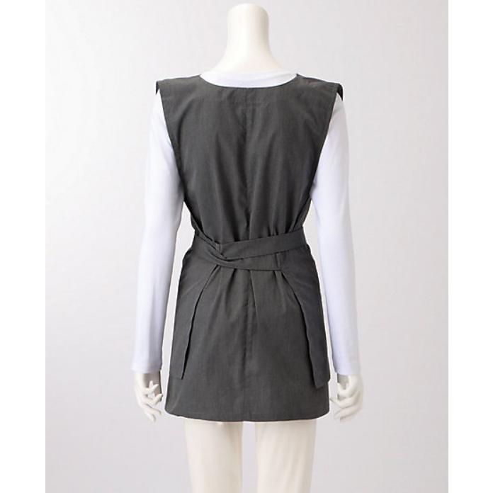 茶道 お稽古着 ベスト ポケット付き 男女兼用 フリーサイズ