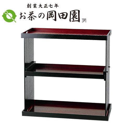 【茶道具】 水屋 衣装棚 3段 紙箱