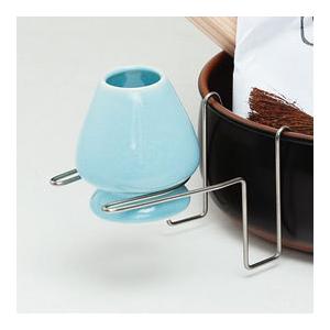 お茶道具 Amazon | 百本立 茶道具 茶筅 茶筅立て 茶杓 茶さじ 4点セット