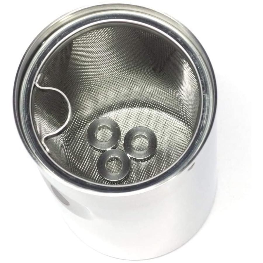 近藤さんの抹茶篩缶(抹茶ふるい缶) (茶会用) : 創業大正七年 お茶の