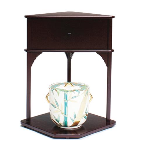 茶道具】 溜 木屋町棚 一閑 碌々斎好写 戸塚富悦作 棚-38 : 創業 茶道具】 溜 木屋町棚 一閑 碌々斎好写 戸塚富悦作 棚-38 : 創業