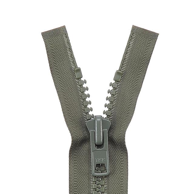 YKK 10ビスロンファスナー（10VF DA OP） オープン 100cm 566.モス