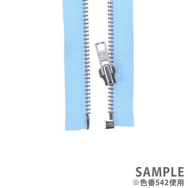期間限定10％OFF／ YKK メタルファスナー（7MA DA OP） シルバー