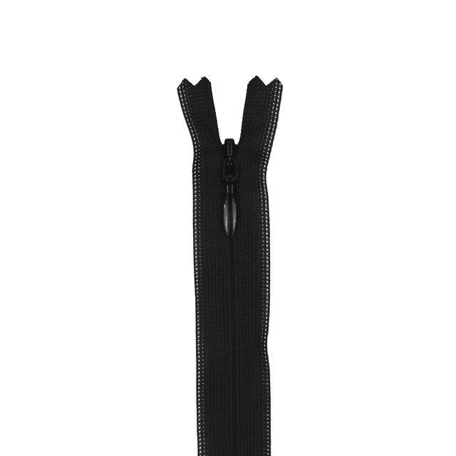 YKK コンシールファスナー 止め（2cc） 70cm 580.黒 08Co99_ : 新宿