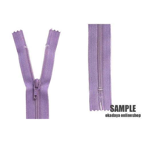 YKK フラットニットファスナー 止め（25FK） 56cm 134.オパールグレイ