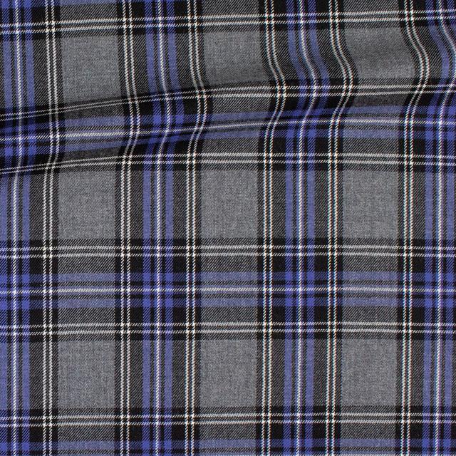 期間限定20％OFF／ ウール生地 ウールタータンチェック（151-2050） 60