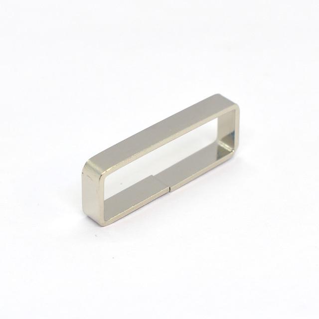 ベルト用パーツ ベルトループ サルカン 25mm（MF3755） N.ニッケル