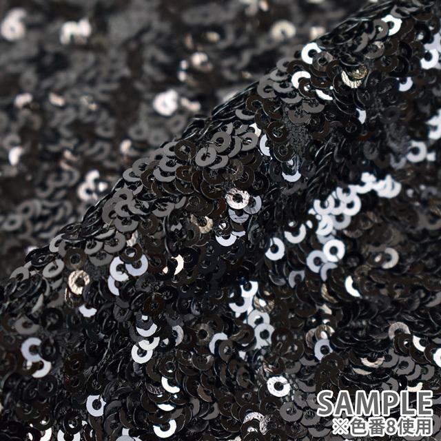 スパンコール生地 幻のスパン （160346） 11.チェリーピンク 10Ad06_