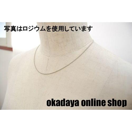 ネックレスチェーン ボール(BC1.5) 40cm ゴールド 06Ae99_ ネックレスチェーン ボール(BC1.5) 40cm ゴールド 06Ae99_