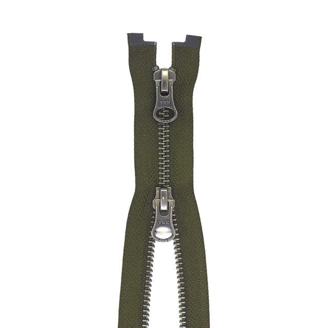 YKK メタルファスナー（5RGMTH DALH MR） アンティークシルバー