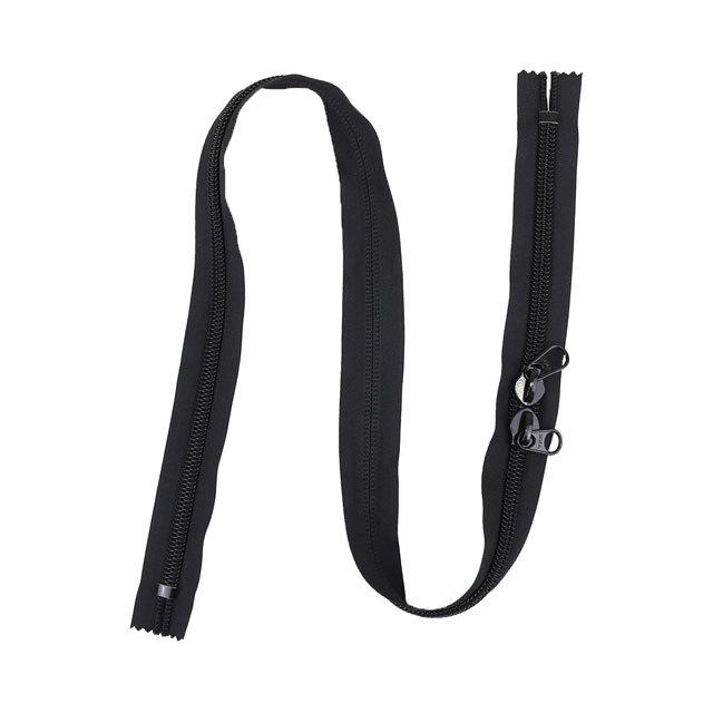 【新品】YKK ファスナー CNFC-56 47cm 黒 100本入り大量まとめ YKK 10コイルファスナー 頭合わせ（10CF DFW C SLSH） 100cm 580.黒