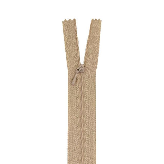 YKK ミニファ ファスナー 止め（0ER DF3DR C） 20cm 573.ベージュ 