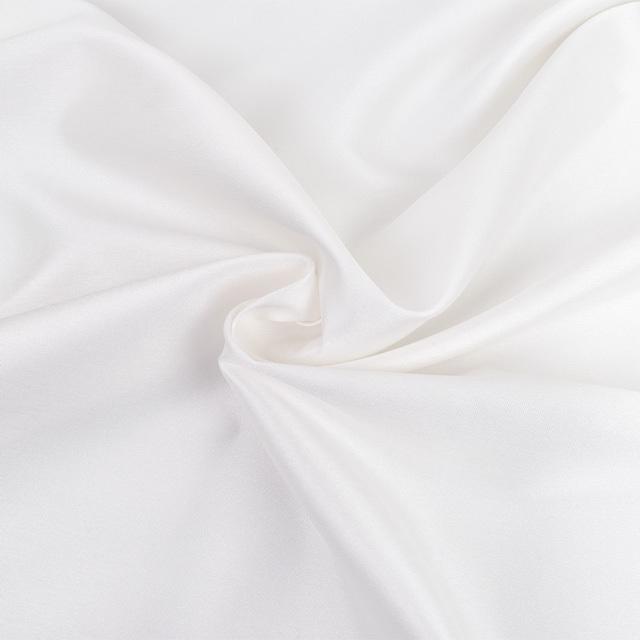 期間限定20％OFF／ 生地 ミカドシルク風/ツイル生地（3468A-2） KW.白
