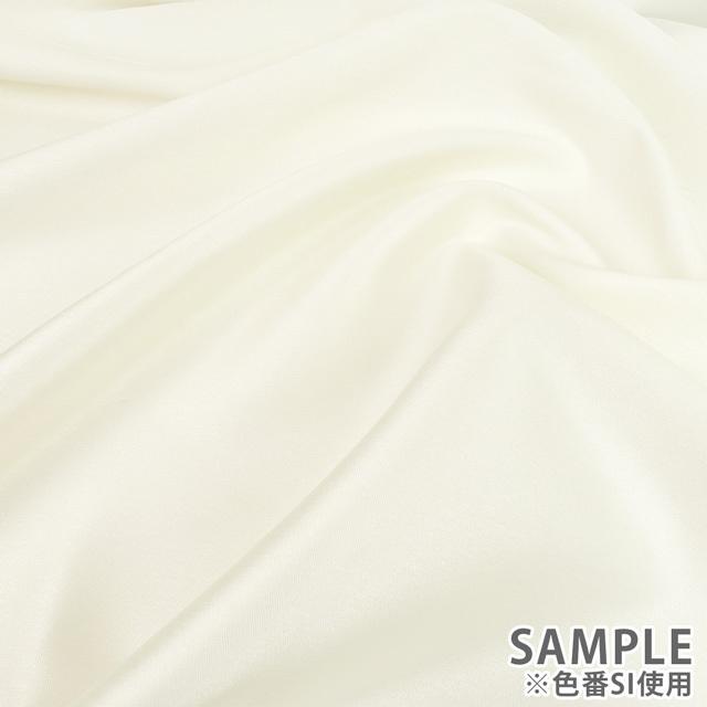 期間限定20％OFF／ 生地 ミカドシルク風/ツイル生地（3468A-2） KW.白