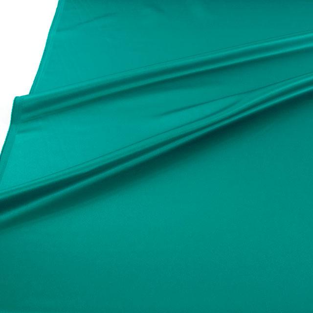 期間限定15％OFF／ 生地 ブライトサテン（7400） K5.ブルーグリーン