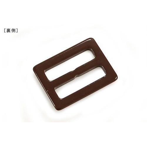 四角通しバックル（124939） 25mm 09.黒 08Bg99_ : 新宿オカダヤ