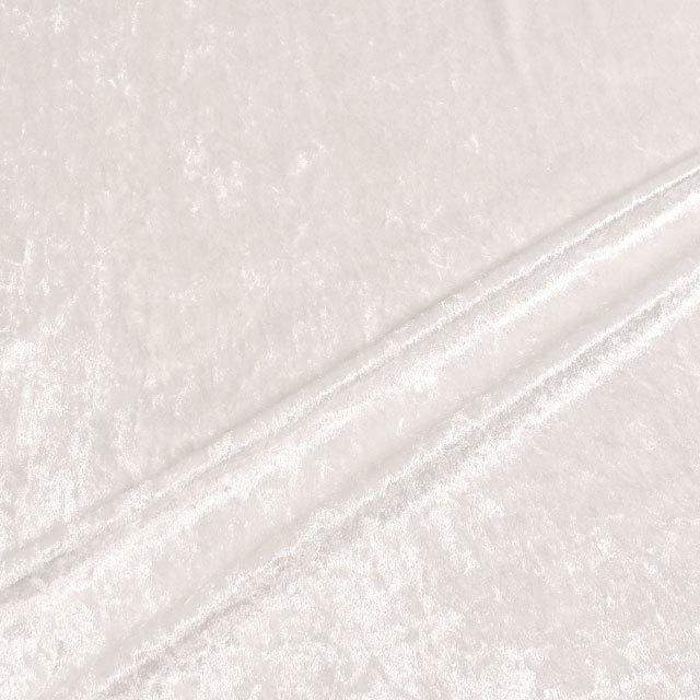 期間限定10％OFF／ 生地 クラッシュベロア（GD3300） 1.白 10Bm18_