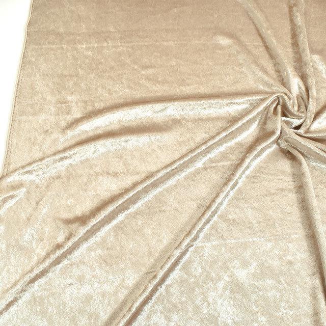 生地 クラッシュベロア（GD3300） 4.ライトベージュ 10Bm18_ : 新宿