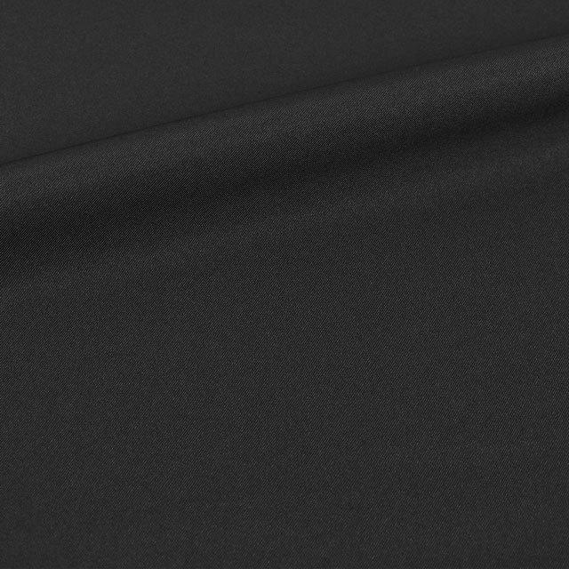 生地 期間限定10％OFF／ 生地 ポリエステルギャバ（AD1581S） 300.黒