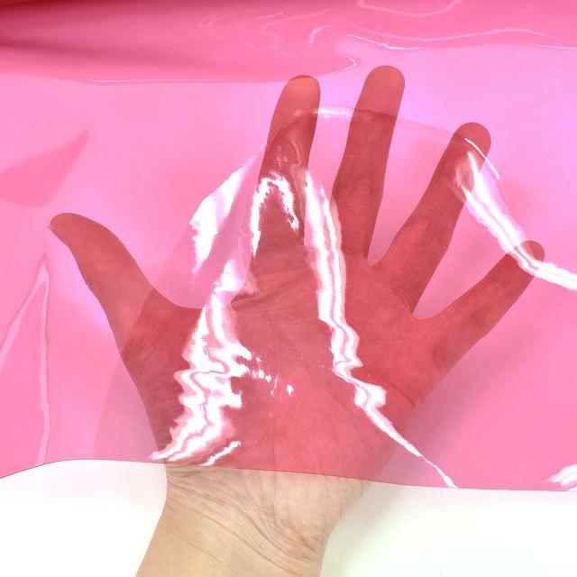 期間限定10％OFF／ 生地 色透明ビニール（No.9） 約0.3mm厚 9