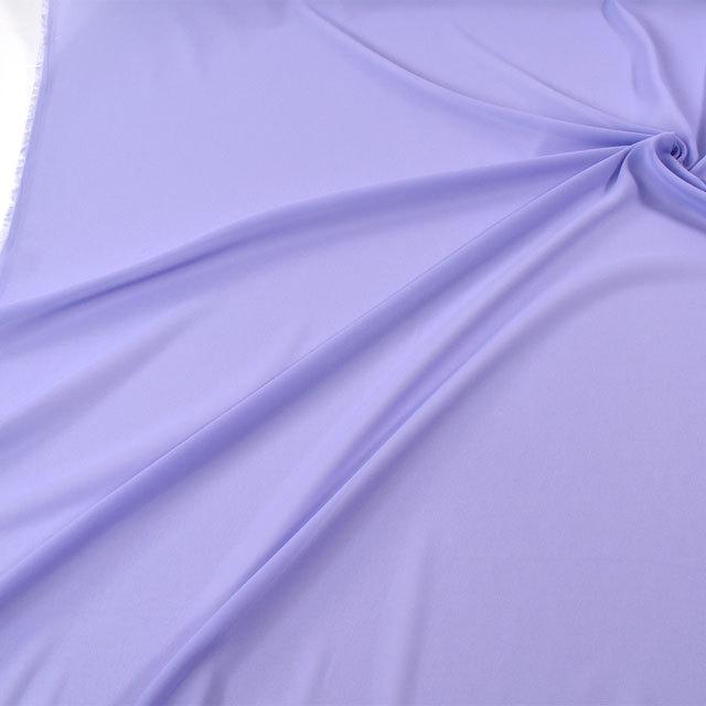 期間限定20％OFF／ 生地 75Dシフォンジョーゼット（3440） 19.薄紫