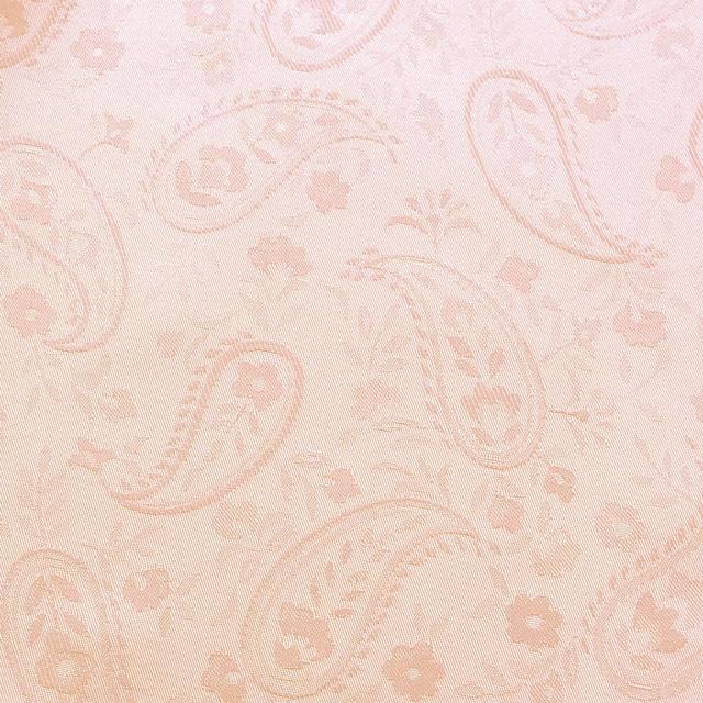 期間限定15％OFF／ 生地 ペイズリージャガード（3862） 7.ライト