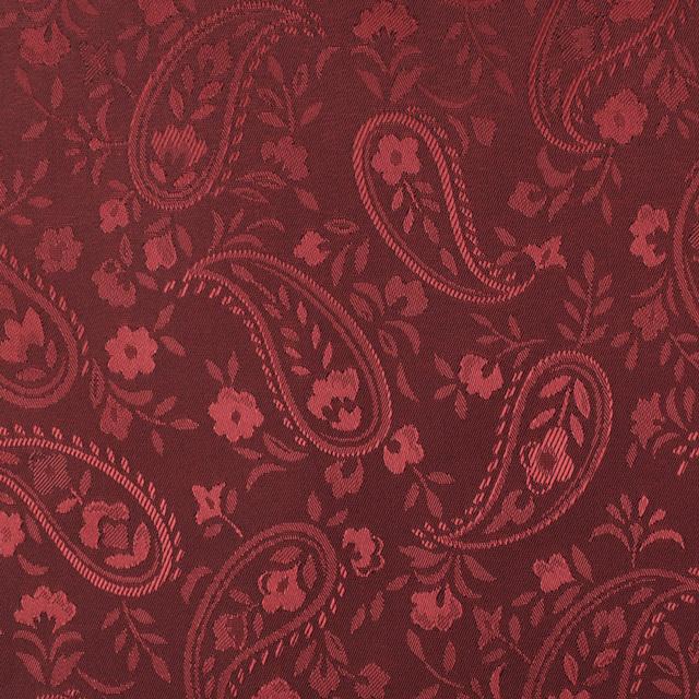 生地 ペイズリージャガード（3862） 10.レッド 10Aa05_ : 新宿オカダヤ