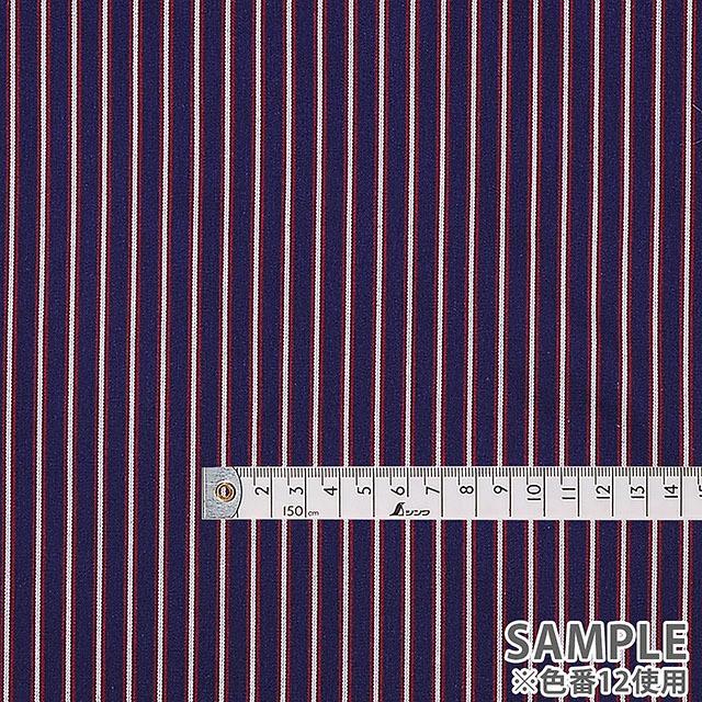 期間限定10％OFF／ 生地 レジメンタルストライプ/ツイル（16564） 13