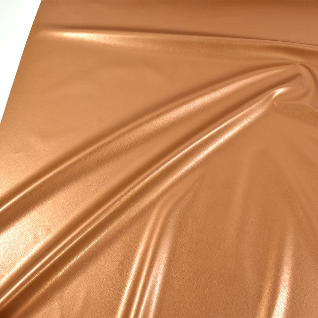 期間限定20％OFF／ 合皮生地 ストレッチレザー（G-8） 53M.ゴールド