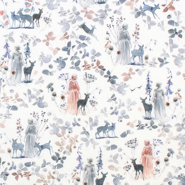 生地 acufactum-アクファクトゥム- ロマンティック・ガーデン（ACU3523） 986.オフ 09Ac04_ | 