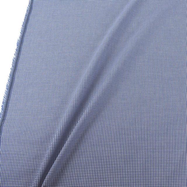 期間限定15％OFF／ 生地 ギンガムチェック（240014-1） 105.ブルー