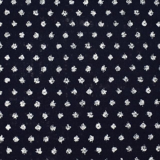 期間限定10％OFF／ 生地 ムラ糸和調柄（288223） 13.雪紋絣 09Ag17_
