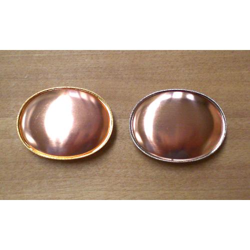 くるみ金具 帯留め金具 楕円（no1） シルバー 06Zz99_ : 新宿オカダヤ