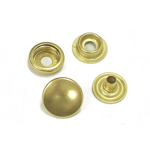 期間限定10％OFF／ ドットボタン（7050） 18mm SSL.シルバー 5組入