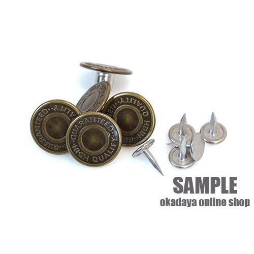 新品タグ付✨  モーション3D ラバーロゴ　ロゴ刻印ボタン 期間限定20％OFF／ デニムボタン ネオバーロゴ入り（NP-1-19.GHQ