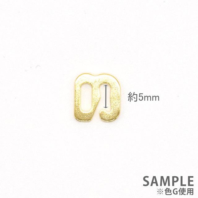 アクセサリー m 金属パーツ Zカン（MOMZC05LH） 内径5mm外径10mm L/H.ゴールド 4ヶ入