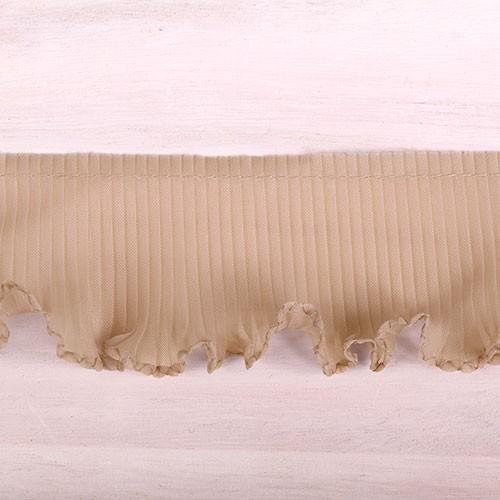 フランスアンティークプリーツプリーツフリルコットンレースたくさん