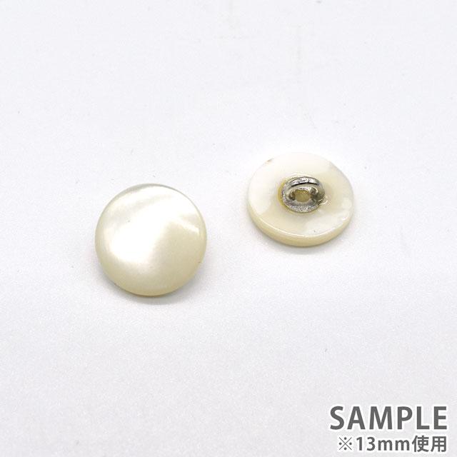 裏穴シェルボタン（K-271） 15mm 黒蝶 08Bg99_ : 新宿オカダヤYahoo!店
