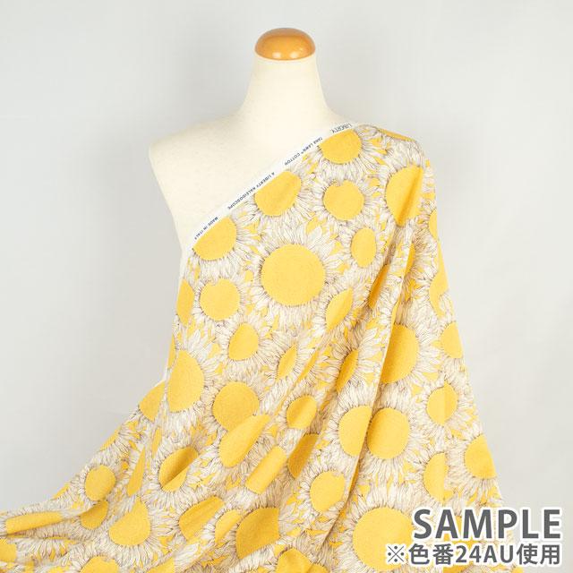 生地 LIBERTY FABRICS タナローン 2024SS THE LIBERTY KALEIDOSCOPE Hello Sunshine ハロー・サンシャイン（24-3634144） 24BU.ブルー (H)_k4j｜okadaya-ec｜07