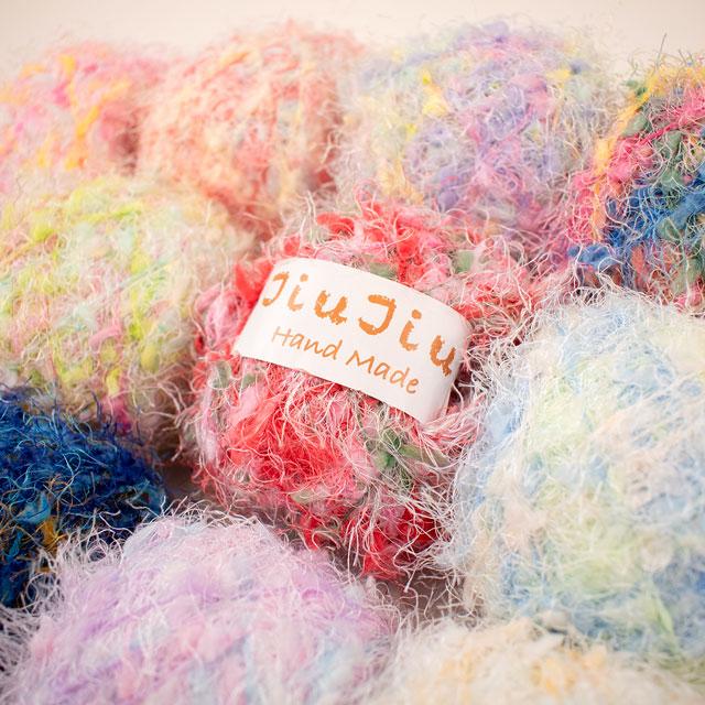 期間限定20％OFF／ 手編み糸 もけもけヤーン（axl-25-50520） 色番5