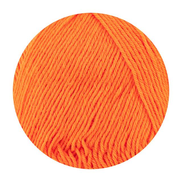 毛糸 Opal-オパール- 単色 4ply/4本撚り 100g巻 2013.ネオンオレンジ