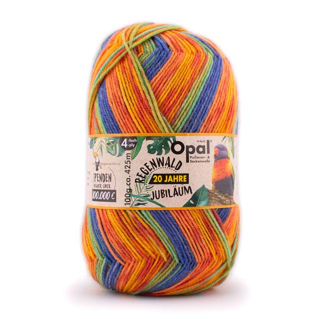 毛糸 Opal-オパール- レーゲンヴァルト20 4ply/4本撚り 2671.ジョニー