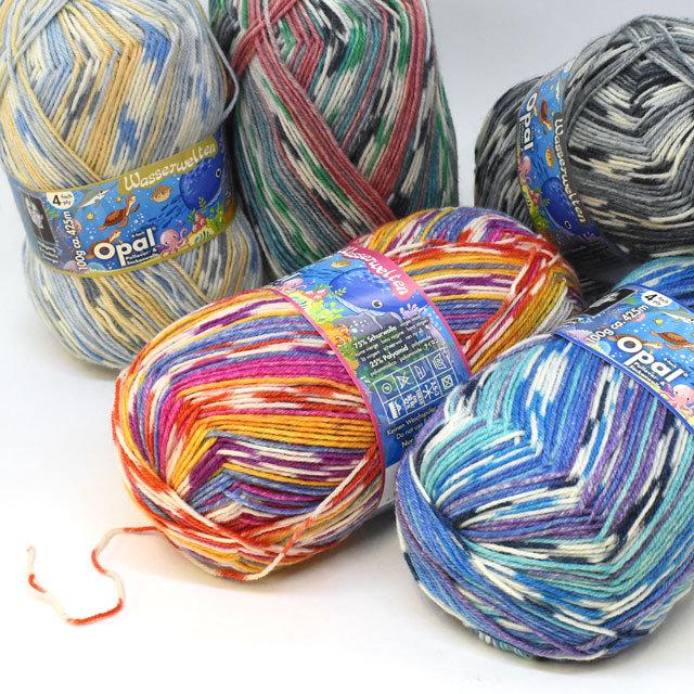 毛糸 Opal-オパール- 水の世界 4ply/4本撚り 11147.カジキ 06Co99j