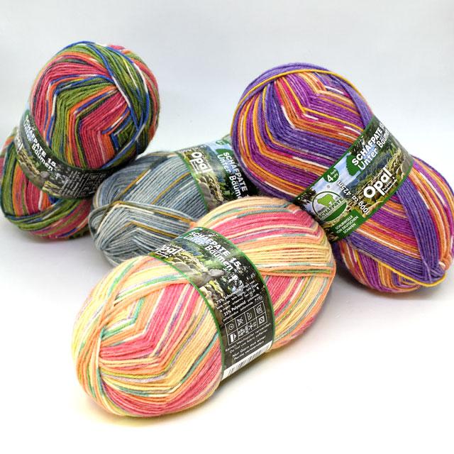 毛糸 Opal-オパール- シャーフパーテ15 4ply/4本撚り 11364.お昼寝