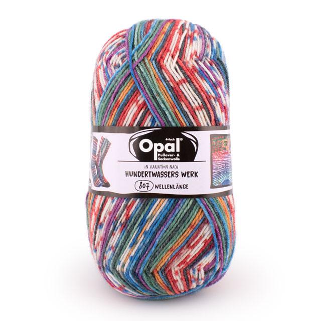 毛糸 Opal-オパール- フンデルトヴァッサー4 4ply/4本撚り 4053.波長