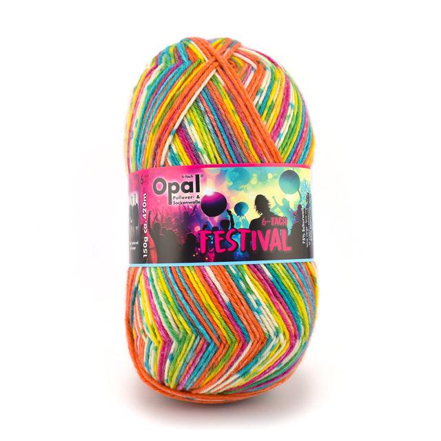 毛糸 Opal-オパール- フェスティバル 6ply/6本撚り 11422.ライト