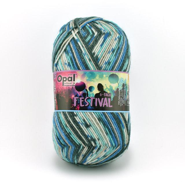専用❣️オパール毛糸✳️色々６個セット✳️【Ｂ】&レギア6個セット④ 毛糸 Opal-オパール- フェスティバル 6ply/6本撚り 11426.バンドT